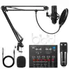Bm 800 studio Set With Sound Card mic And Stand 